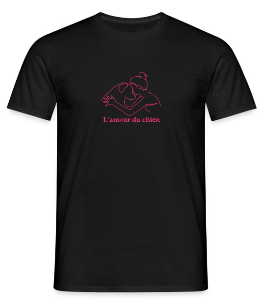 T-shirt l'amour du chien
